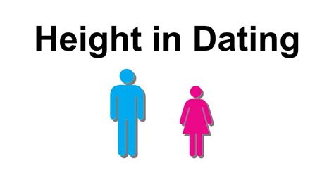 height requirements dating